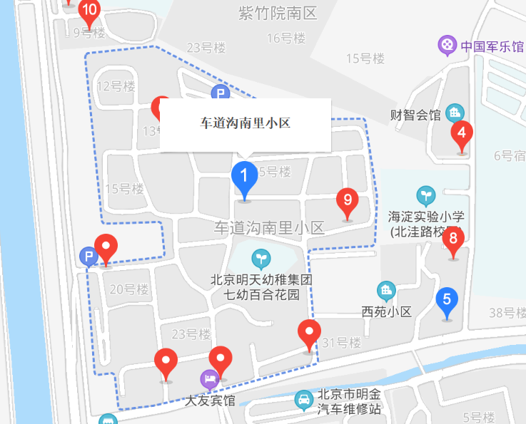 車(chē)道溝南里